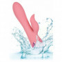 Vibratore rabbit  doppio fallo vibrante vaginale clitoride in silcone realistico