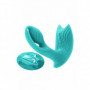Vibratore vaginale indossabile per slip stimola punto G e clitoride in silicone