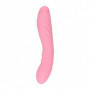 Vibratore in silicone realistico dildo fallo vibrante vaginale per punto G rosa