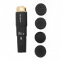 Stimolatore vaginale vibrante piccolo morbido mini vibratore clitoride sex black