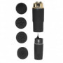 Stimolatore vaginale vibrante piccolo morbido mini vibratore clitoride sex black