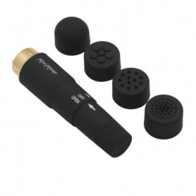 Stimolatore vaginale vibrante piccolo morbido mini vibratore clitoride sex black