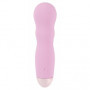Vibratore vaginale piccolo dildo mini fallo liscio vibrante in silicone morbido