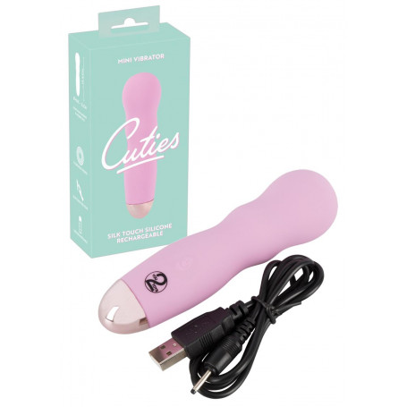 Vibratore vaginale piccolo dildo mini fallo liscio vibrante in silicone morbido