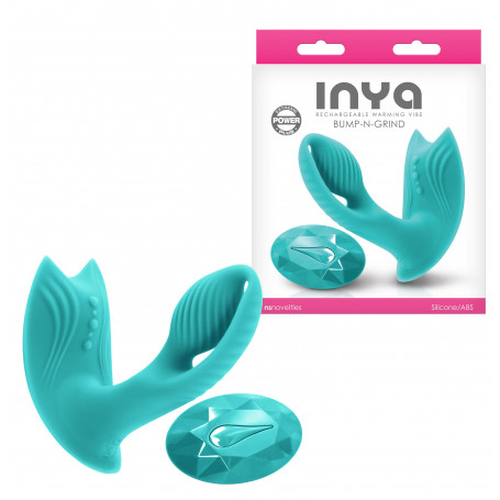 Vibratore vaginale indossabile per slip stimola punto G e clitoride in silicone