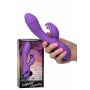 Vibratore rabbit vaginale fallo vibrante stimola clitoride in silcone realistico