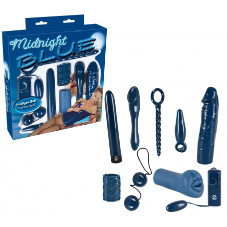 Kit sex toys per coppia vibratore fallo vaginale anale guaina anello per pene