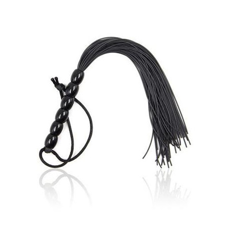 Frusta bdsm frustino in ecopelle nero bondage sexy accessorio sadomaso fetish