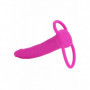 Fallo anale strap on dildo pene finto indossabile in silcone realistico straples