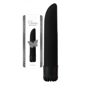 Vibratore classico piccolo fallo liscio mini dildo vibrante vaginale e clitoride