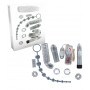Kit sex toys vibratore guaina anello fallico dildo fallo palline anali vaginali