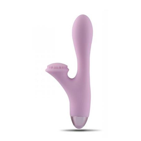 Vibratore vaginale in silicone rabbit fallo liscio vibrante stimolante clitoride