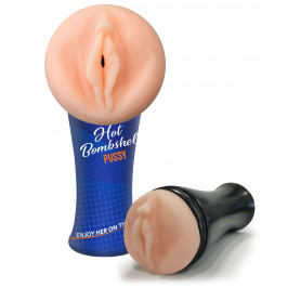 Masturbatore realistico vagina finta massaggiatore stimolatore per pene maschile