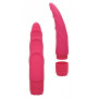 Vibratore vaginale rosa dildo fallo vibrante anale stimolatore clitoride morbido