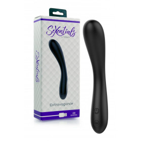 Vibratore vaginale per punto G in silicone realistico dildo fallo vibrante black