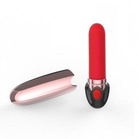 Vibratore vaginale a rossetto stimolatore piccolo clitoride in silicone vibrante