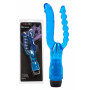 Vibratore realistico vaginale doppio dildo fallo vibrante a sfere anale palline