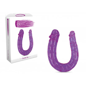 fallo doppio realistico dildo anale vaginale morbido doppia penetrazione