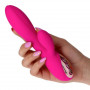 vibratore doppio rabbit dildo stimolatore vaginale clitoride fallo vibrante