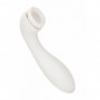 Vibratore vaginale in silicone morbido succhia clitoride ricaricabile vibrante