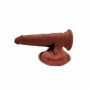 Fallo realistico con ventosa 3D Cock Swinging Balls 8 Inch