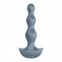 Vibratore anale ricaricabile fallo dildo dilatatore plug vibrante in silicone