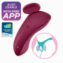 Vibratore vaginale in silicone per slip con app ricaricabile massaggiatore donna