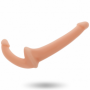 Fallo doppio dildo indossabile realistico pene finto vaginale anale strap on sex