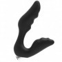 Vibratore anale in silicone realistico massaggiatore vibrante per prostata black