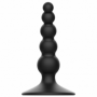 Fallo a sfere piccolo dildo dilatatore palline anal plug butt in silicone black