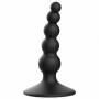Fallo a sfere piccolo dildo dilatatore palline anal plug butt in silicone black