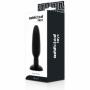 Anal butt plug black dilatatore mini dildo fallo liscio stimolatore morbido nero