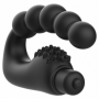 Vibratore anale in silicone fallo dildo a sfere vibrante per prostata e perineo