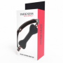 Morso nero sadomaso in silicone sexy costrittivo bdsm accessorio bondage black