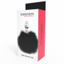 Plug anale in metallo con coda piccolo dilatatore mini dildo fallo liscio butt