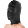 Maschera integrale sadomaso sexy mask black bdsm accessorio bondage fetish nero