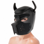 Maschera cane sadomaso sexy restraint bondage dog mask black accessorio fetish