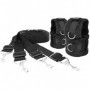 Kit costrittivo da letto bondage set sadomaso manette cavigliere professionali