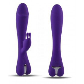Vibratore vaginale rabbit in silicone ricaricabile USB fallo vibrante clitoride