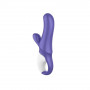 Vibratore rabbit per clitoride in silicone fallo vibrante vaginale ricaricabile