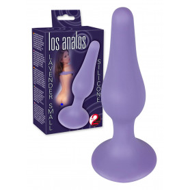 Fallo anale liscio dildo piccolo con ventosa dilatatore in silicone butt morbido