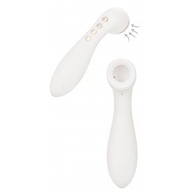 Vibratore vaginale in silicone morbido succhia clitoride ricaricabile vibrante