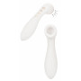 Vibratore vaginale in silicone morbido succhia clitoride ricaricabile vibrante