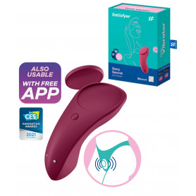 Vibratore vaginale in silicone per slip con app ricaricabile massaggiatore donna