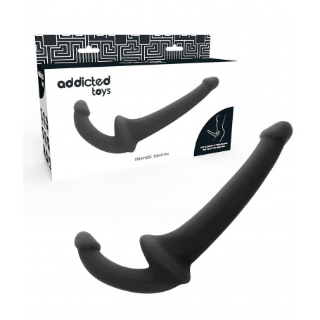 Fallo doppio dildo realistico indossabile pene finto vaginale anale in silicone