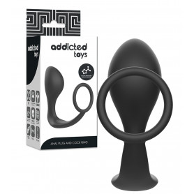 Fallo anale per prosatata dildo dilatatore plug butt con anello fallico morbido