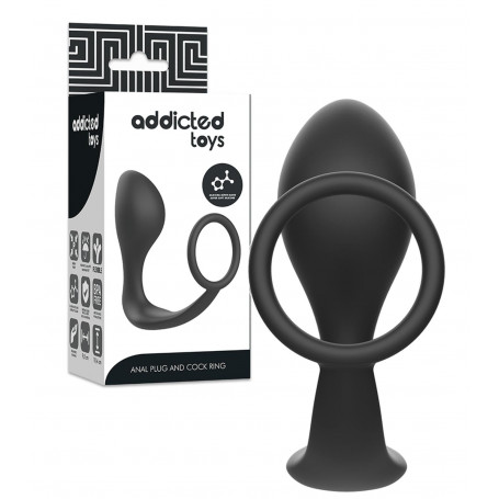 Fallo anale per prosatata dildo dilatatore plug butt con anello fallico morbido