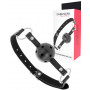 Morso sadomaso sexy costrittivo bdsm gag ball fetish accessorio bondage black