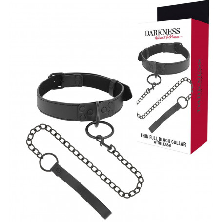 Collare con guinzaglio fetish sexy costrittivo sadomaso accessorio bondage bdsm