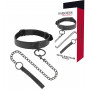 Collare con guinzaglio fetish sexy costrittivo sadomaso accessorio bondage bdsm